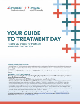 TREATMENT DAY GUIDE